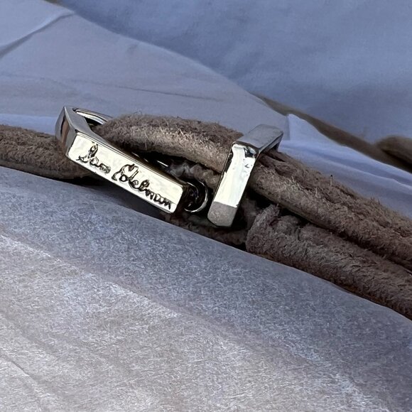 Sam Edelman Daniella Heel Oatmeal Suede NIB Size 13 - Picture 5 of 6